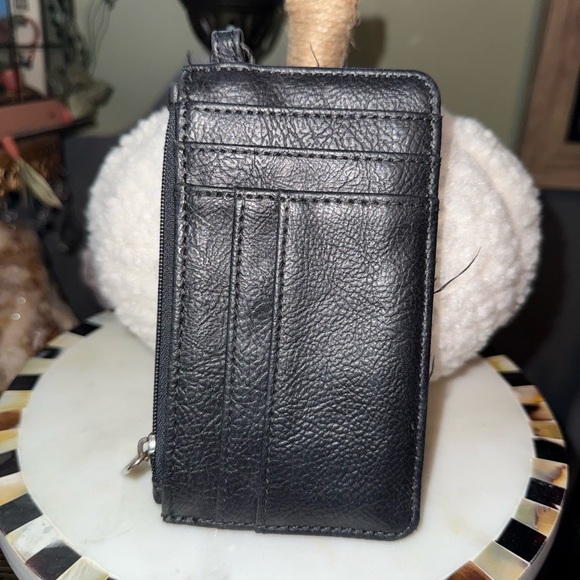 Thirty-One Black Zippered Pouch - Picture 1 of 5